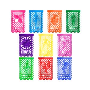 Tira de Papel Picado de Lotería Multicolor Artemex