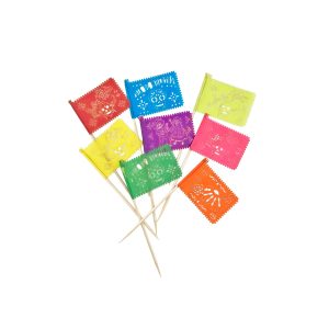Banderitas Cocteleras Día de Muertos Papel Picado Artemex